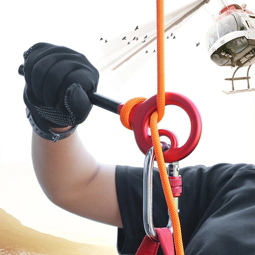 

9-образный такелажный спусковой механизм из алюминиевого сплава, кабель для скалолазания, устройство для спуска, снаряжение для спуска