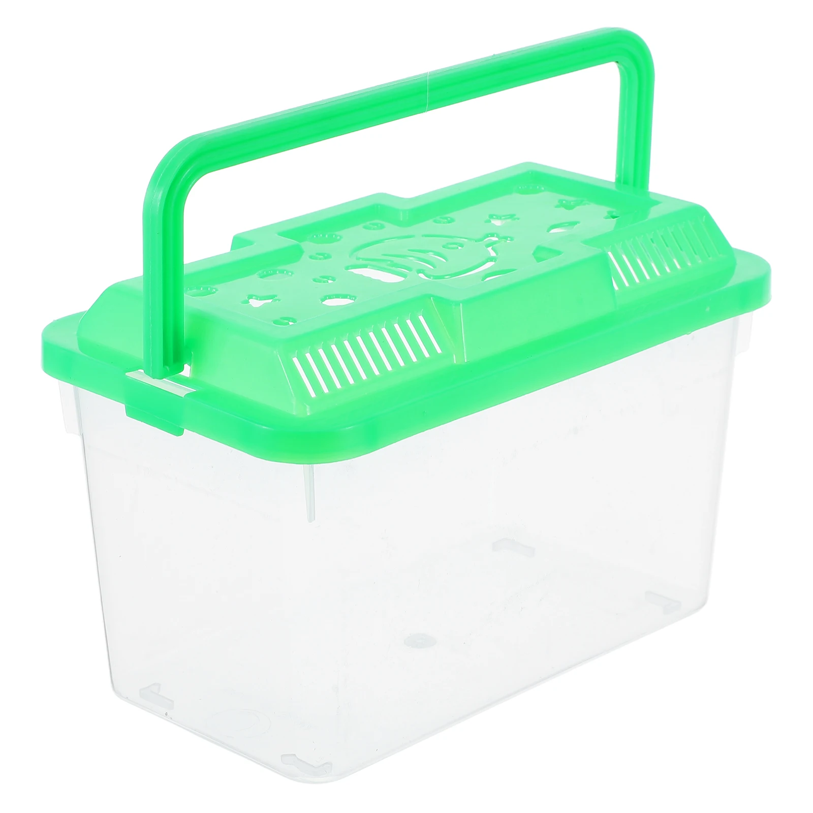 

Portable Fish Tank Hamster Travel Case Goldfish Bowl Transporter Small Abs Betta Turtle Clear Aquarium Carrier