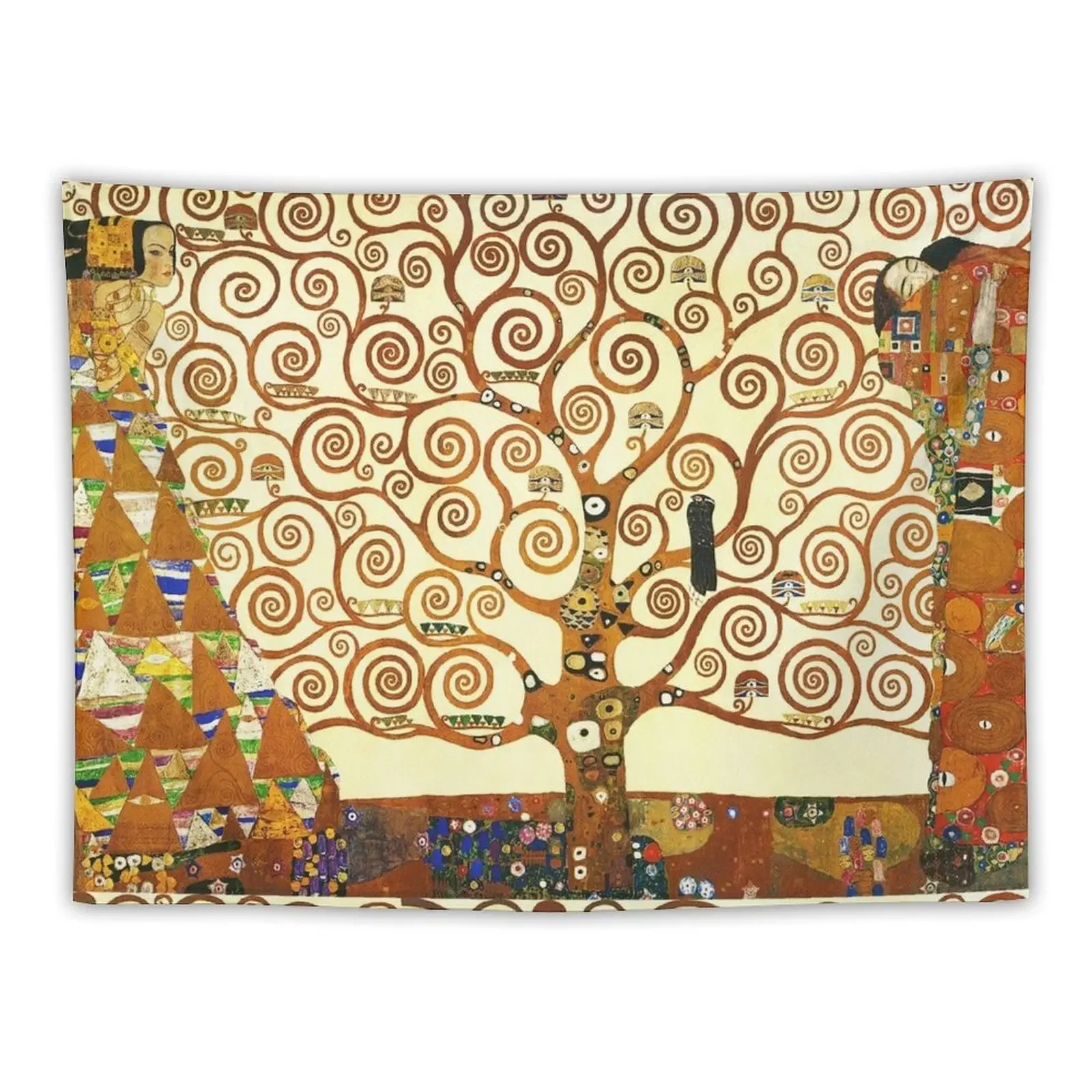 

HD The Tree of Life, 1905 by Gustav Klimt - HIGH DEFINITION Tapestry Decorations For Room Art Mural Tapestry