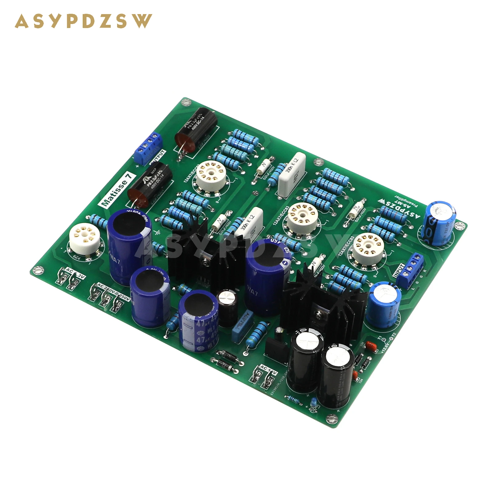 Beautiful sound AS-M7 HIFI Tube preamplifier DIY Kit/Finished board Base on Marantz 7 Preamp original circuit (No Tube)