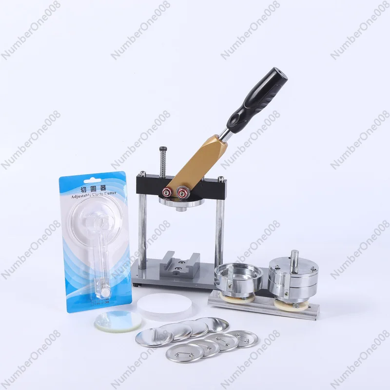 Slide Badge Machine Bar Making Machine Metal Slide Mould DIY Making Blank Material Mouth