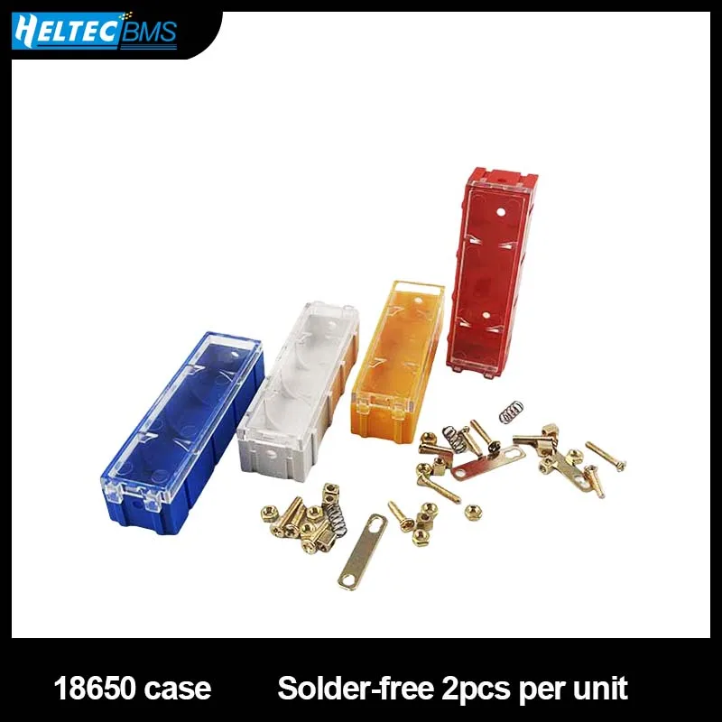 

1S Solder-Free power bank case 18650 welding free DIY holder Series Parallel 18650 battery organizer