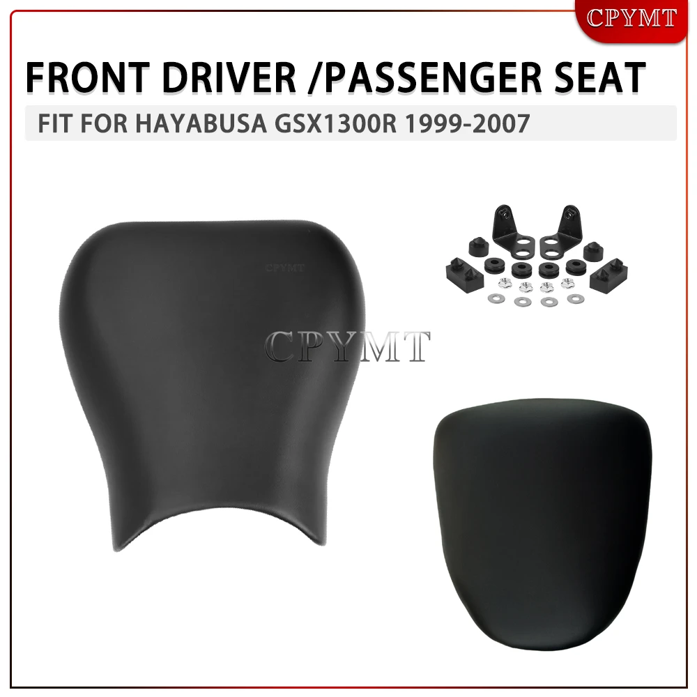 

Fit for Hayabusa GSX1300R 1999-2007 Motorcycle Front Driver Rider Passenger Seat Cushion