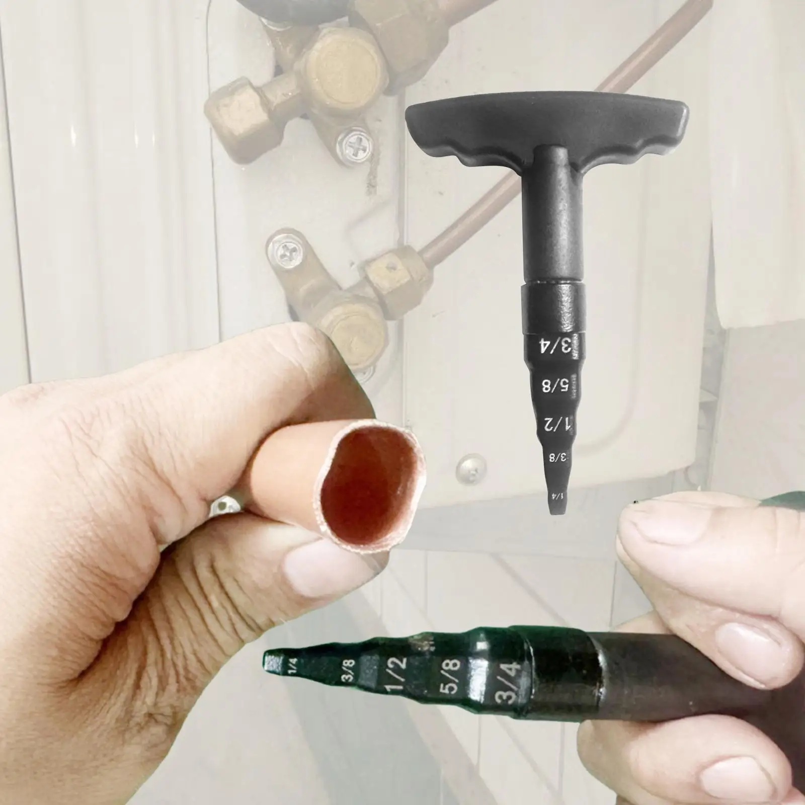 

Инструмент для снятия заусенцев труб Компактная развертка для снятия фаски труб Универсальная фаска для труб