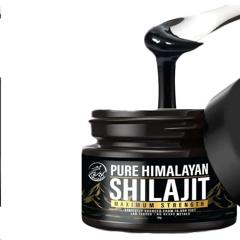 Shilajit natural pure Himalayan organic resin 30g with maximum strength containing over 85 trace minerals, gold grade