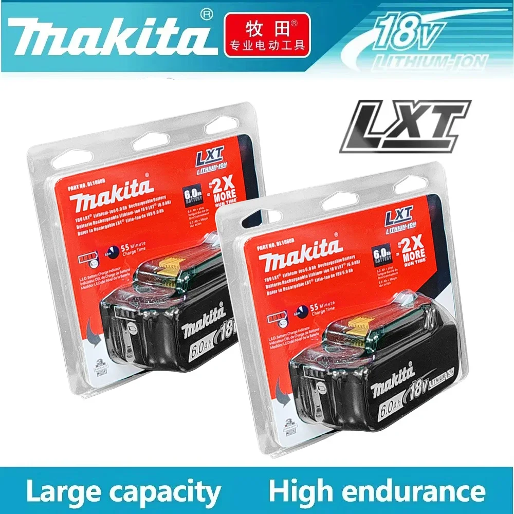 

100% original Makita 18V 6.0Ah Rechargeable Battery ,For Makita BL1830 BL1830B BL1840 BL1840B BL1850 BL1850B Power Tools Battery