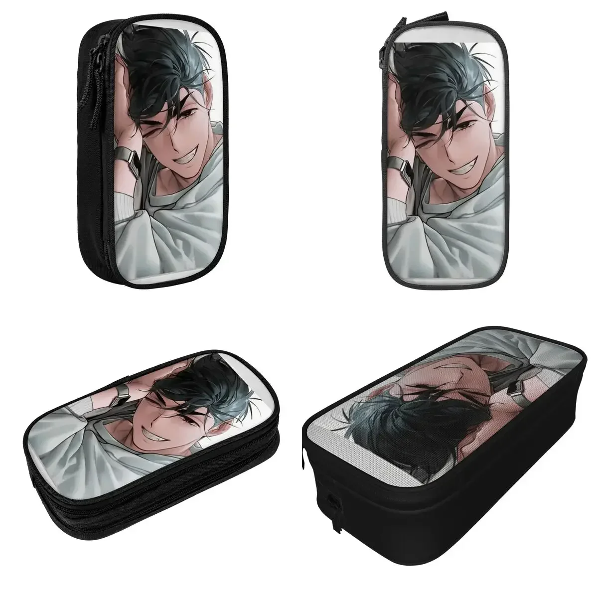 

Cute Alien Stage Idol Pencil Cases Pencil Box Pen Box for Student Large Storage Bag School Supplies Gifts Stationery