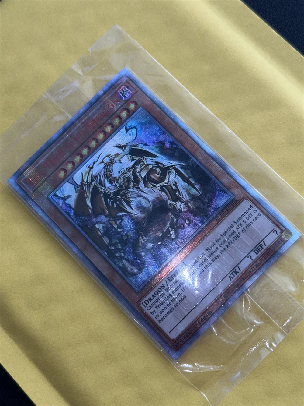 

Yu-Gi-Oh OCG/TCG Ten Thousand Dragon BLAR-EN10K Magia Series Children's Gift Collection Board Game Toy Card (No-Original)