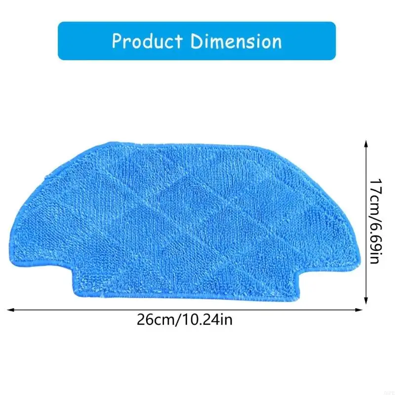 J6PE ผ้าถูผ้าแผ่นผ้าฝ้ายที่เหมาะสำหรับ ZK901 หุ่นยนต์สุญญากาศ