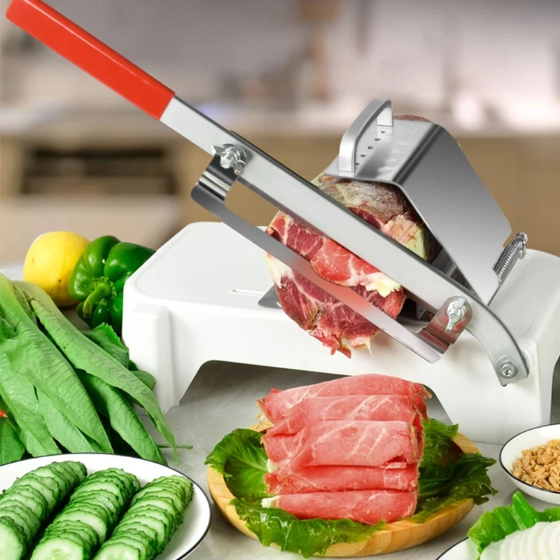 Household Manual Slicer for Frozen Slicer Beef Cutting Machine Dropship