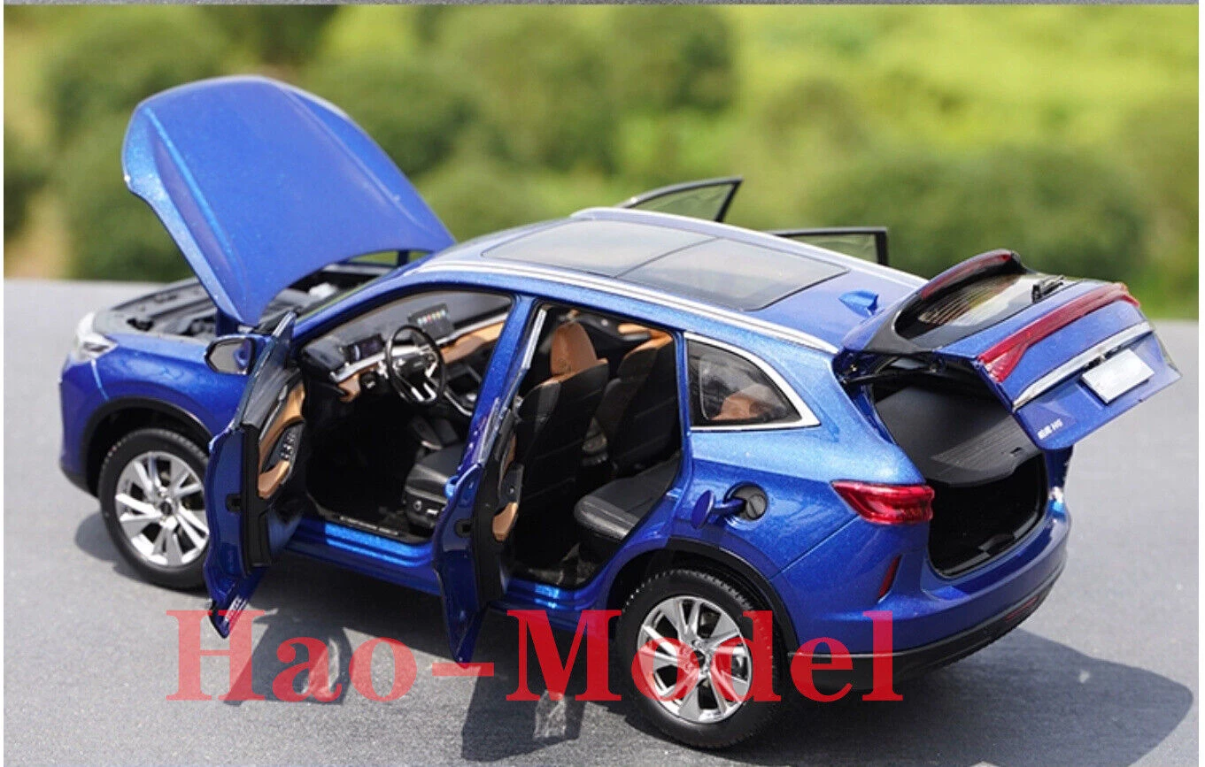 1/18 For HAVAL H6 2021 Alloy Diecast Model Car Boys Girls Toys Kids Gifts Hobby Display Ornaments Collection Red