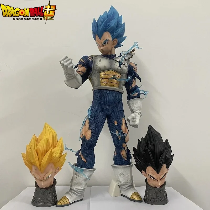 

New Hot 45cm Dragon Ball Z Super Saiyan Prince Vegeta Figure Handpiece Magical Standing Posture Models Anime Ornaments Gifts Toy