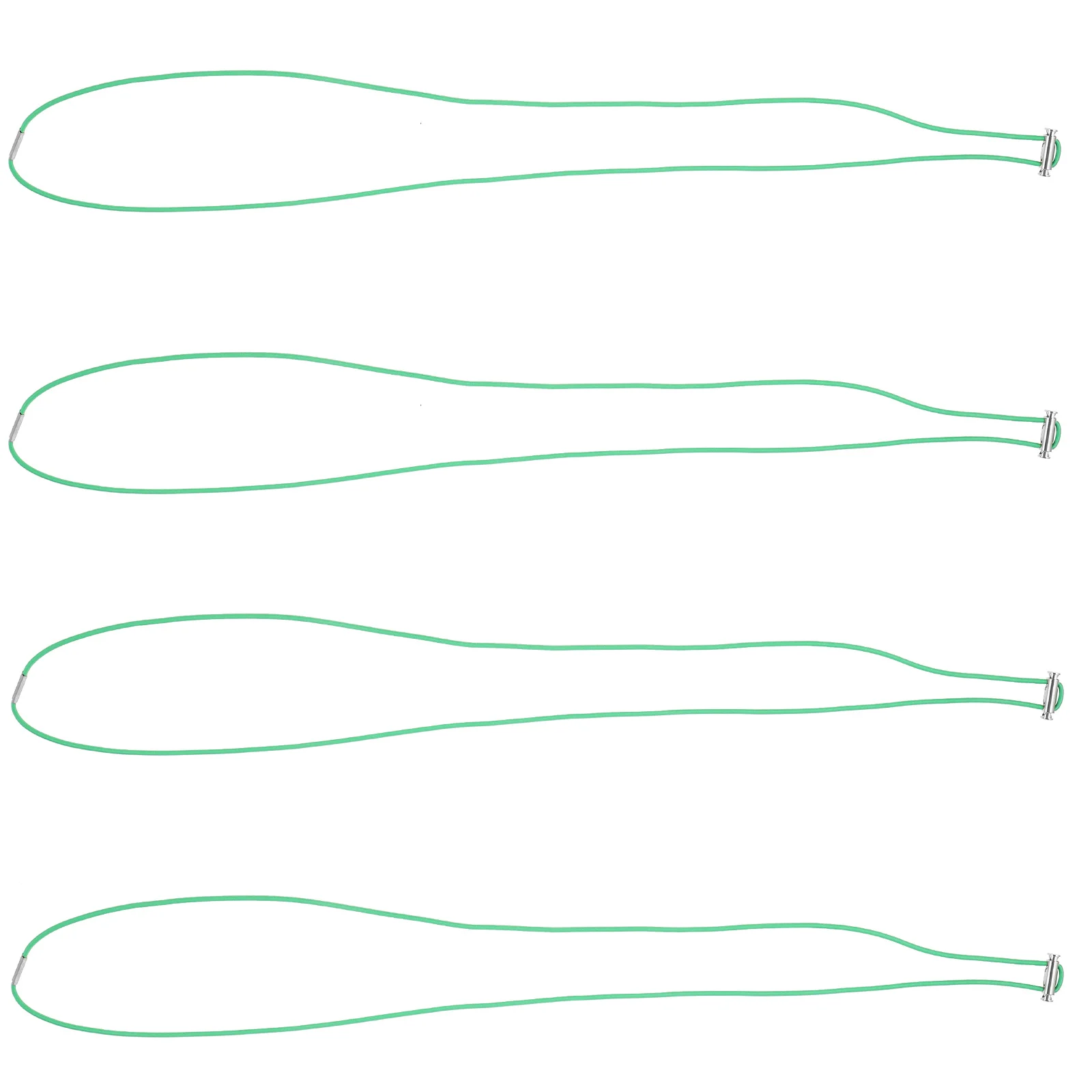 

4pcs Elastic Band For Trash Can 140Cm Circumference Adjustable Garbage Bin Band Trash Bag Fasteners Holders Secure Fit No Burr