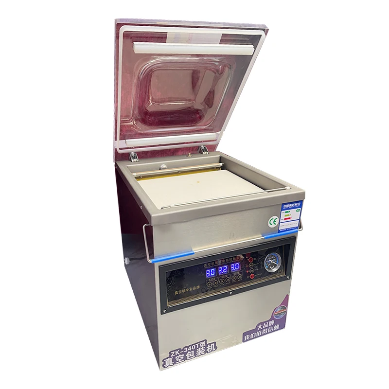 

340T Stainless Steel Odor-Proof Vacuum Sealing Machine For Mutton, Commercial & Household Use