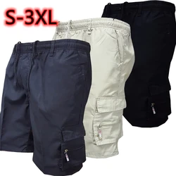 Pantalones cortos de carga para hombre, pantalones cortos sueltos informales de moda para correr, pantalones cortos de verano cómodos y transpirables