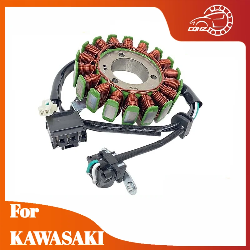 

CQHZJ Motorcycle Magneto Generator Stator Coil Assembly Stator Coil For KAWASAKI EX250 Ninja250 Ninja250R Z250 Engine Parts