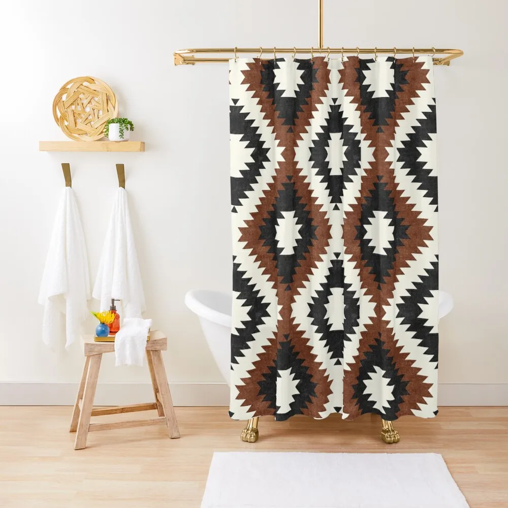 

aztec neutrals - inkwell & brandywine Shower Curtain For Bathrooms Anime Bathroom Bathroom Shower Set Cute Shower Curtain