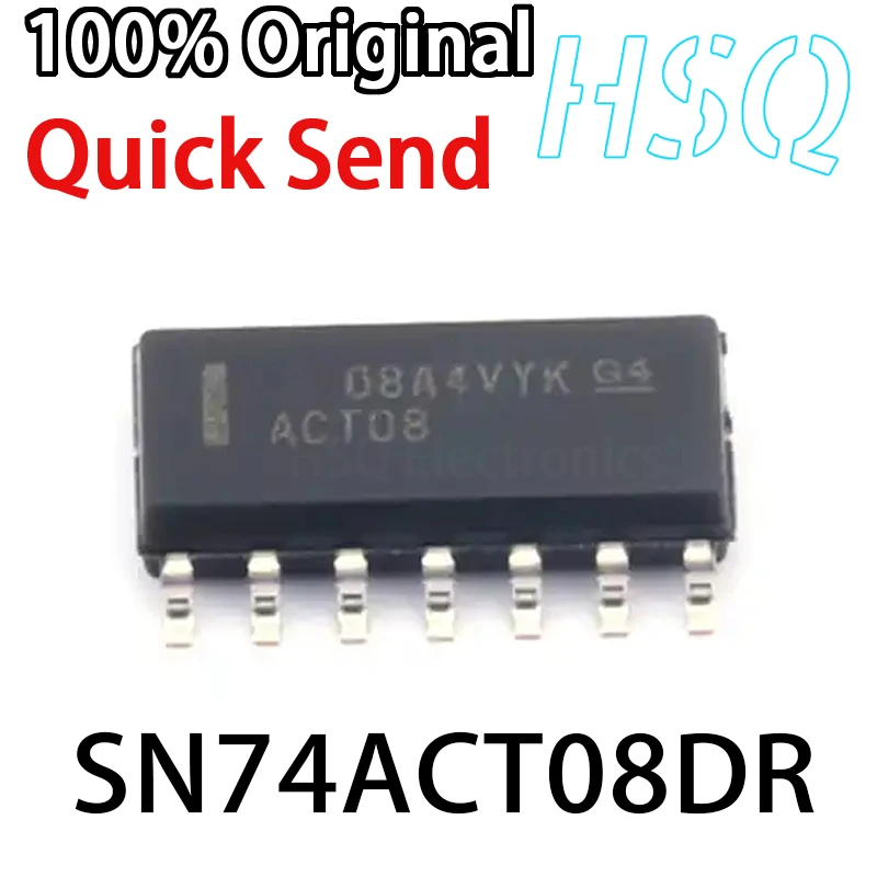 

5PCS SN74ACT08DR ACT08 SMT SOP14 Logic Integrated Circuit Chip Brand New Original