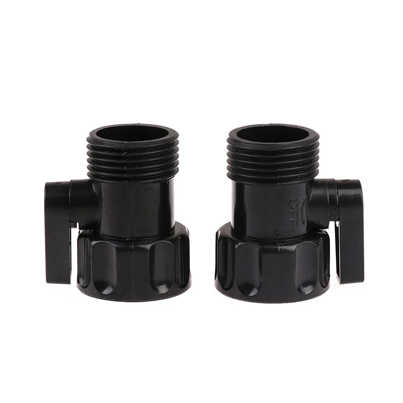 2PCS 3/4 Inch Male To Female Thread Garden Irrigation Ball Valve Water Hose Extension Control Switch Tap Connector Fitting