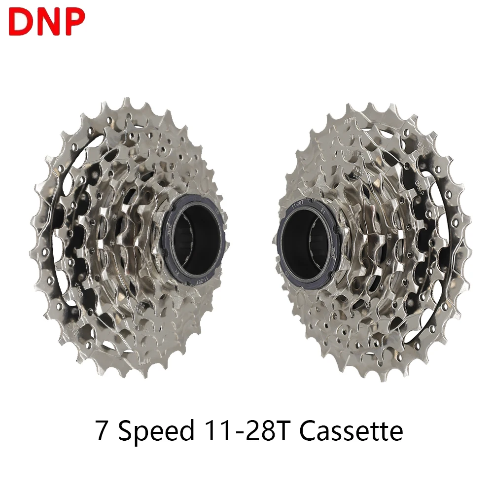 DNP 7 Speed MTB Bikes Cassette 11-28T Freewheel Folding Tower Wheel Multiple Mountain Bicycle Sprocket Parts