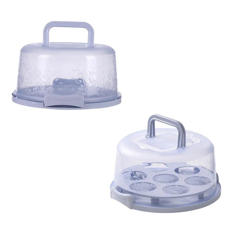 

A06R Cake Transport Box With Lid And Handle Cake Box Cup Cake Container With Handle Cake Transport Container