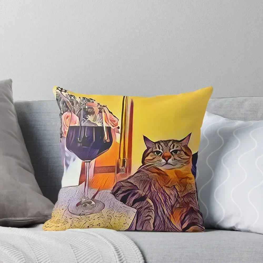 Stepan The Cat Art Throw Pillow New year ornamental pillows for living room Pillow Cases Decorative pillow