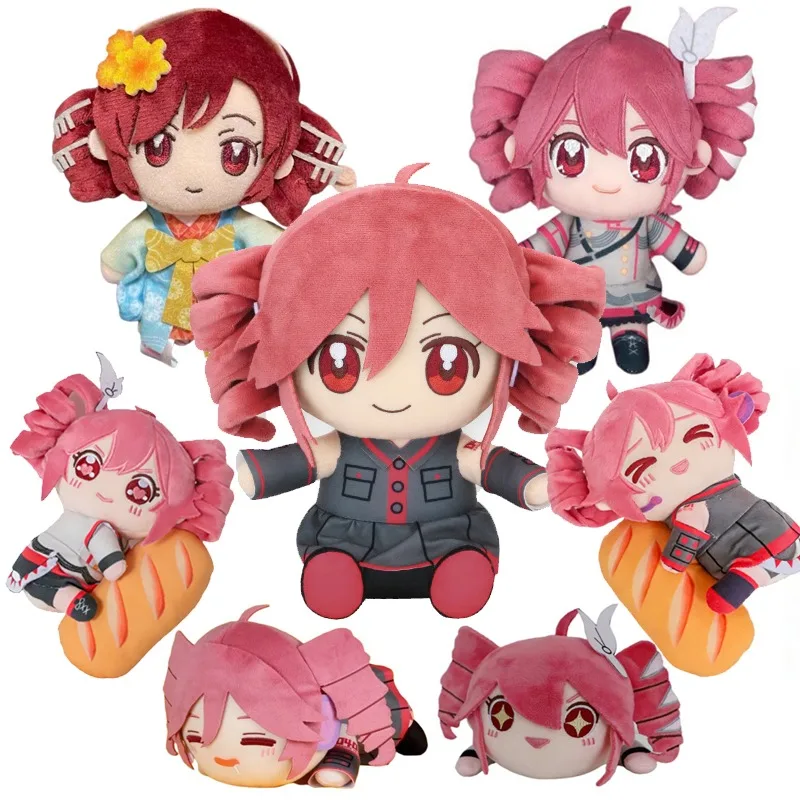 

Anime Kasane Teto Figure Cosplay Doll Kawaii Plush Stuffed Doll Ornament Plushies Cartoon Birthday Present Christmas Gift