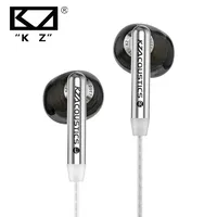 Auriculares KZ Duet Quad Core con controladores dinámicos duales, intrauditivos con cable para música, juegos, auriculares estéreo de calidad de sonido HiFi
