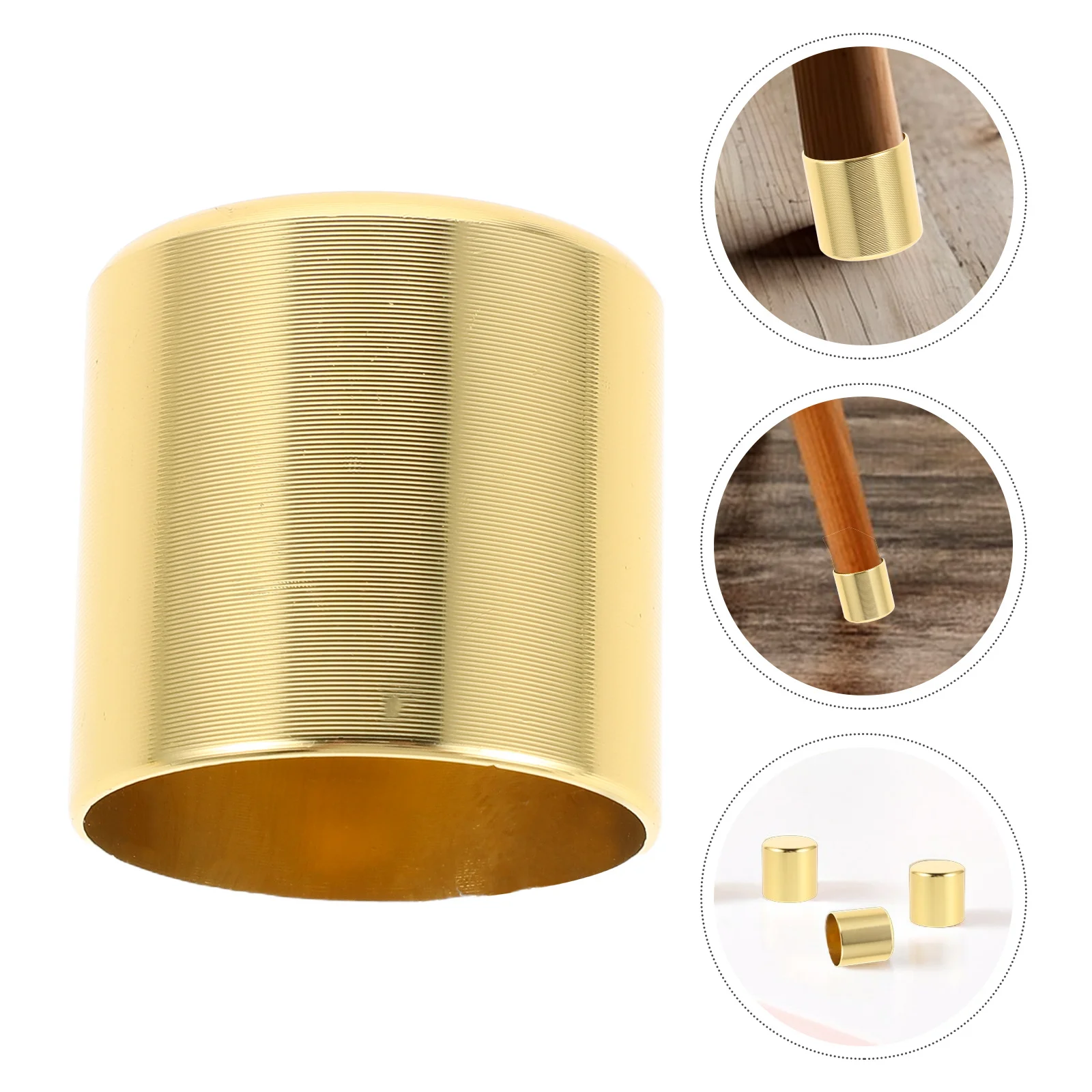 

20Pcs Sofa Leg Caps Metal Chair Feet Caps with Corner Design Non-Slip Furniture Pads for Table Chair Floor Protector Bar Stool