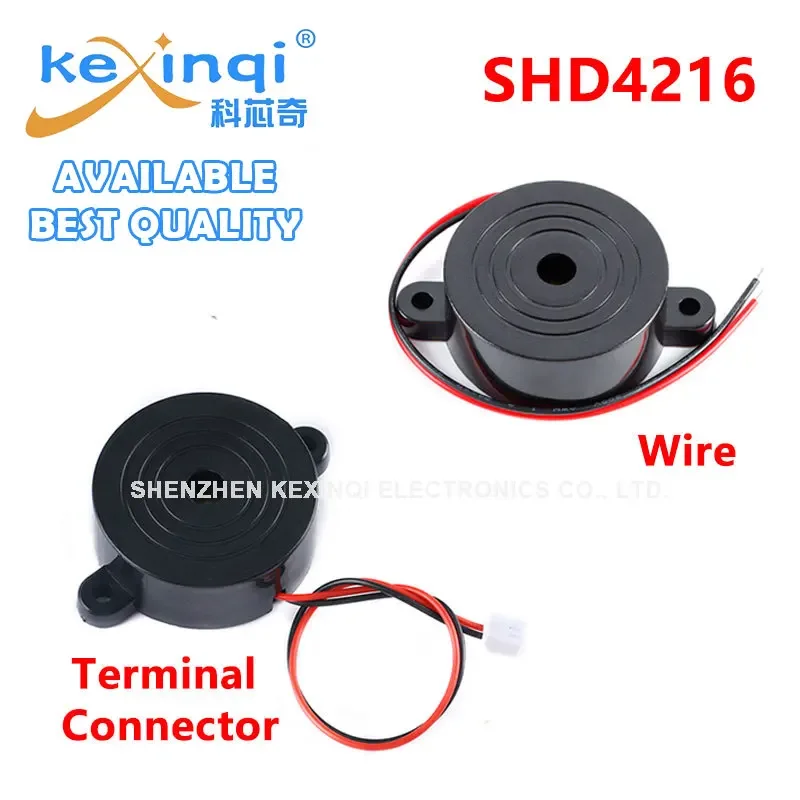 SHD4216 Alarm High-Decibel DC 12V Electronic Active Buzzer Continuous Sound Beep Alarm Soundspeaker for Arduino Anti-theft Devic