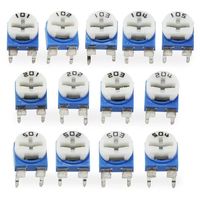 20pcs RM065 RM-065 Series 100 200 500 1K 2K 5K 10K 20K 50K 100K 200K 500K 1M Ohm Trimpot Trimmer Potentiometer Variable Resistor