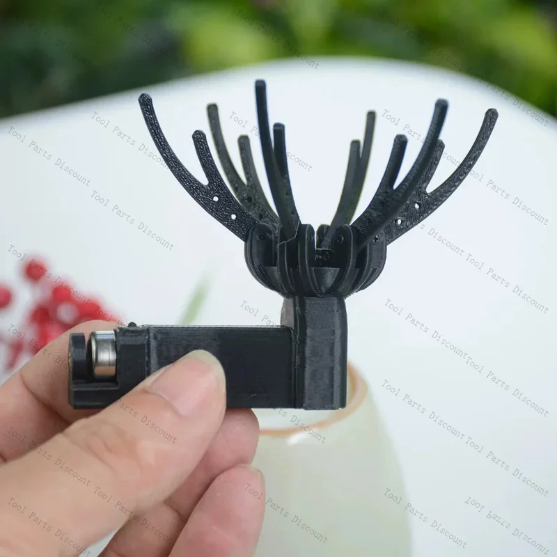 Automatic Flowering Mechanical Device With Battery And Hair Clip Simulation Activity Petal Small Flower Opener