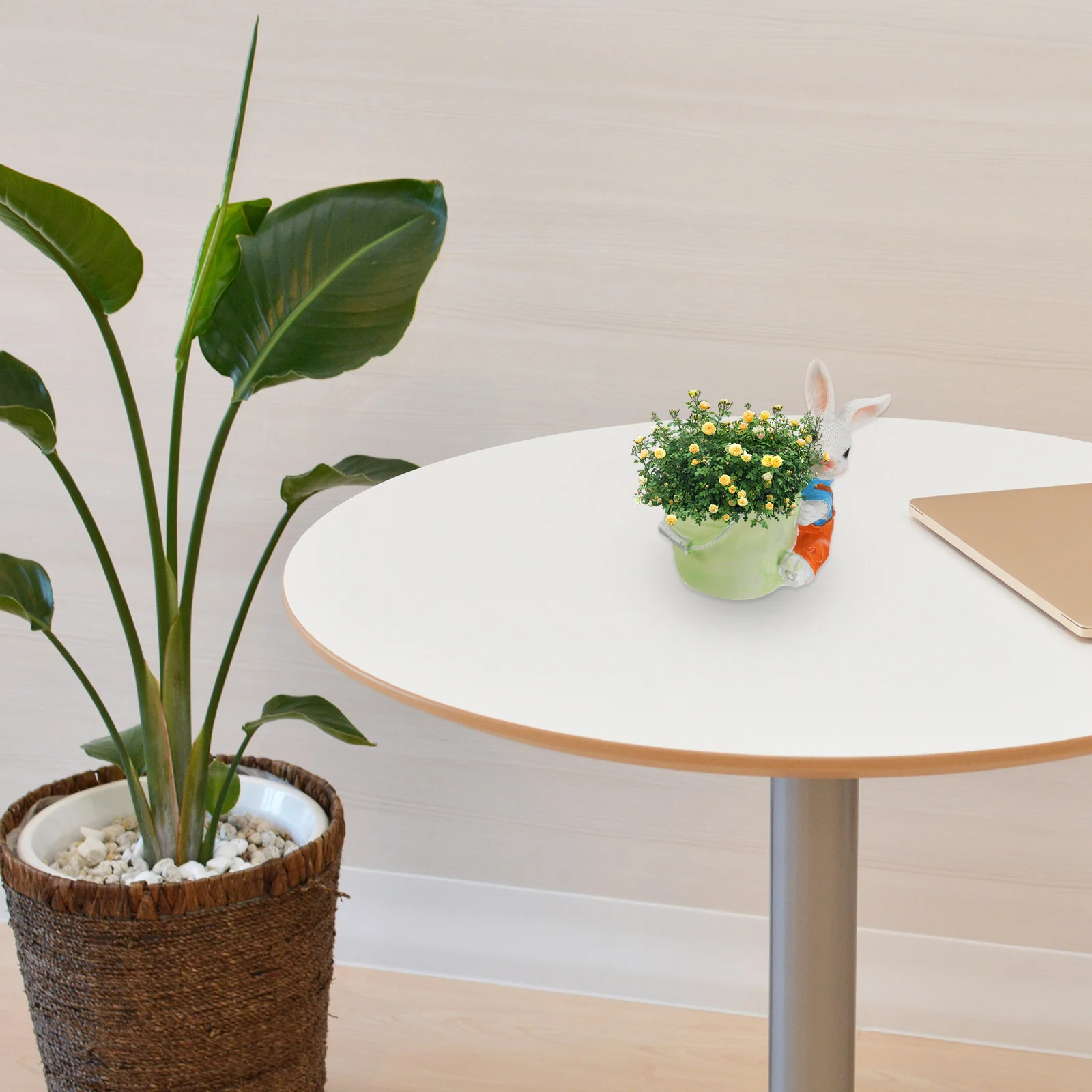 

1 шт. уникальный дизайн щенка, цветочный горшок из смолы, прочный безопасный контейнер для растений для маленьких цветов, домашний уличный цветочный горшок