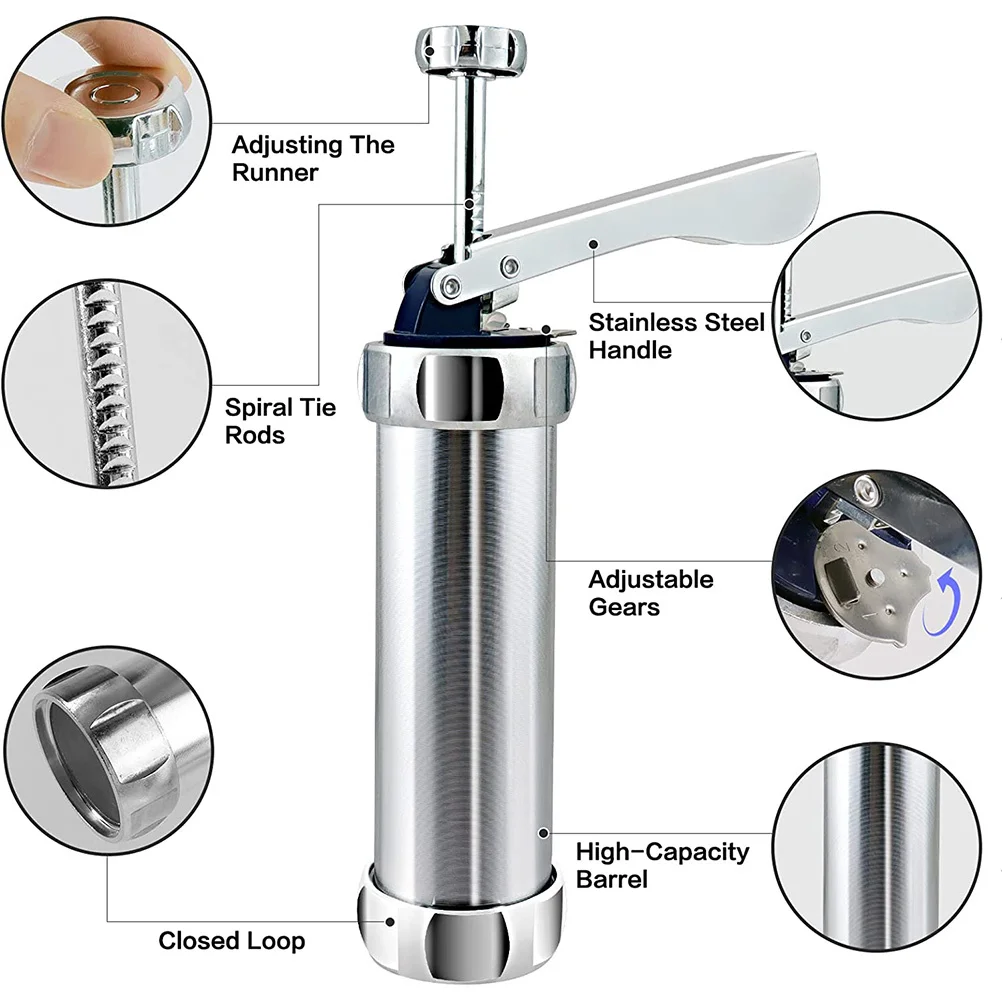 

1 Set Baking Tool Kit Complete Accessories Cream Piping Maker Cake Decorating Supply Cookie Press Tool Household Baking Mold