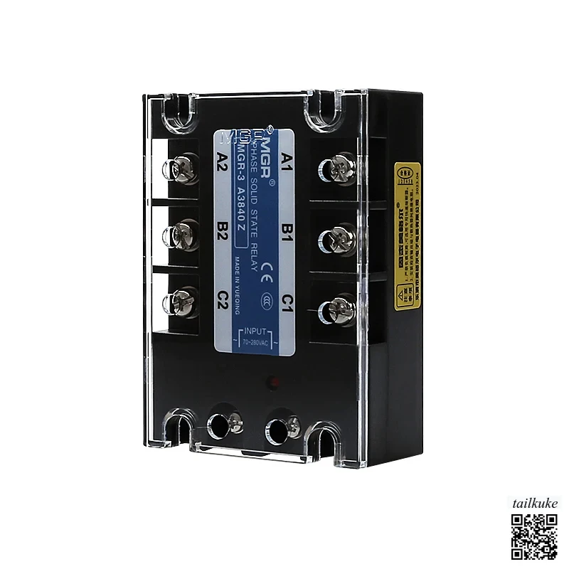 MGR-3 032 JGX SSR Three Phase Solid State Relay DC AC/AC Control AC