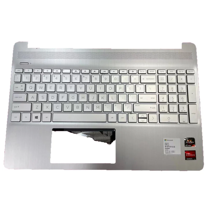 

TPN-Q222 Q230 L63578-001 FOR HP 15S-ER 15S-FR Laptop C Shell US Keyboard