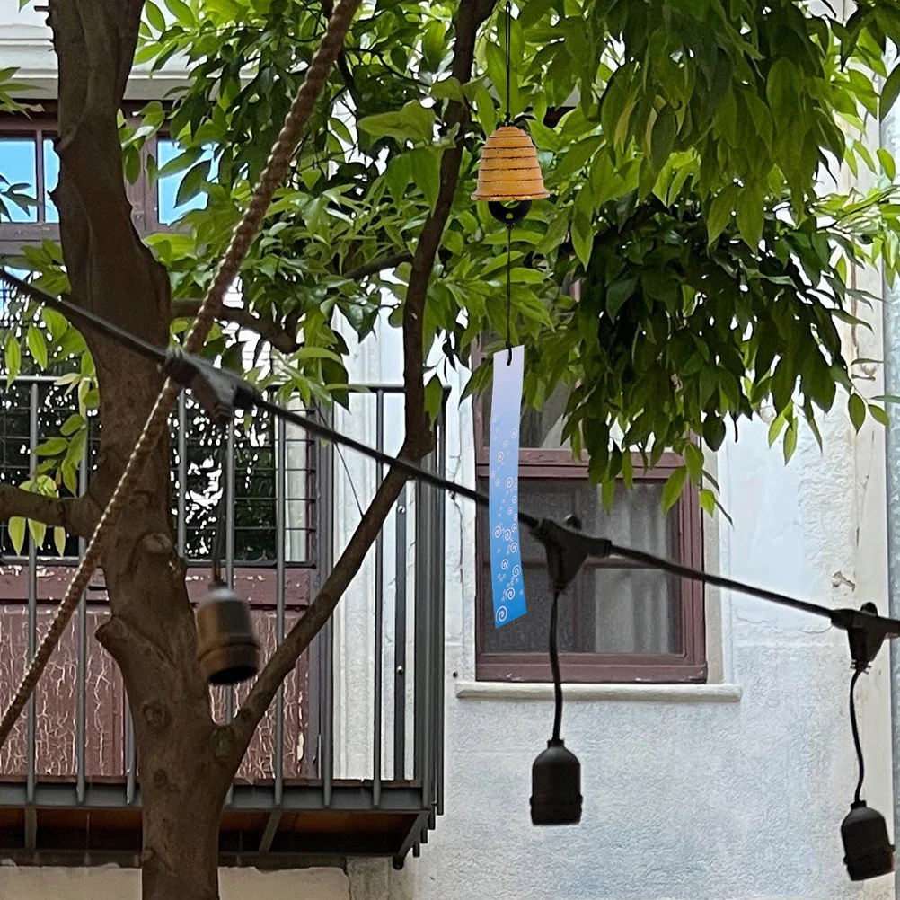 

2pcs Retro Wind Chime Hanging Metal Wind Bell Decor For Home Festival Bedroom Religious Temple Decoration Durable Lightweight