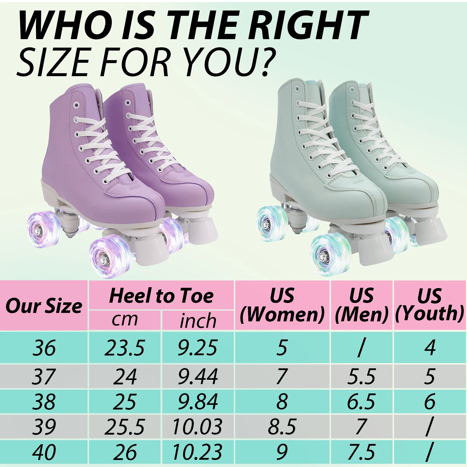 รองเท้าสเก็ตสี่ล้อแบบเลื่อนได้ ไซส์ 31 32 33 34 สีชมพู สีม่วง สำหรับผู้หญิง เด็ก รองเท้าสเก็ตแบบสองแถว หนังสีชมพู สีม่วง ระบายอากาศได้ดี