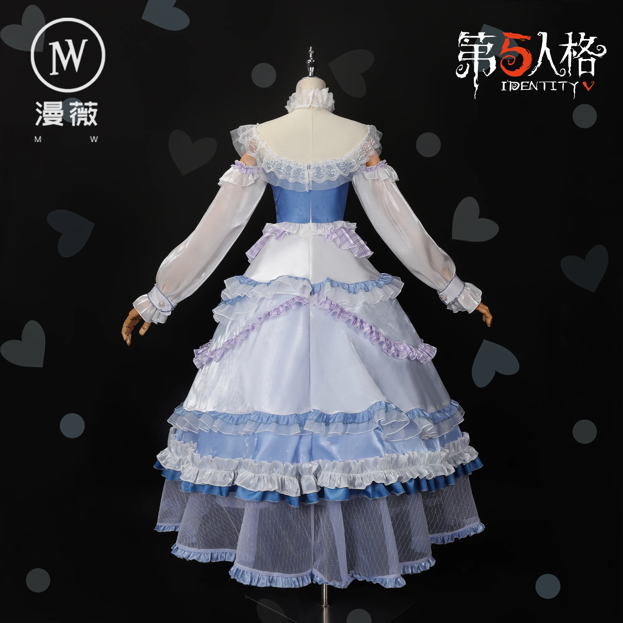 البستاني تأثيري حلي الهوية الخامس تأثيري أداء زي أنيمي الرسوم المتحركة البدلة شعر مستعار والأحذية