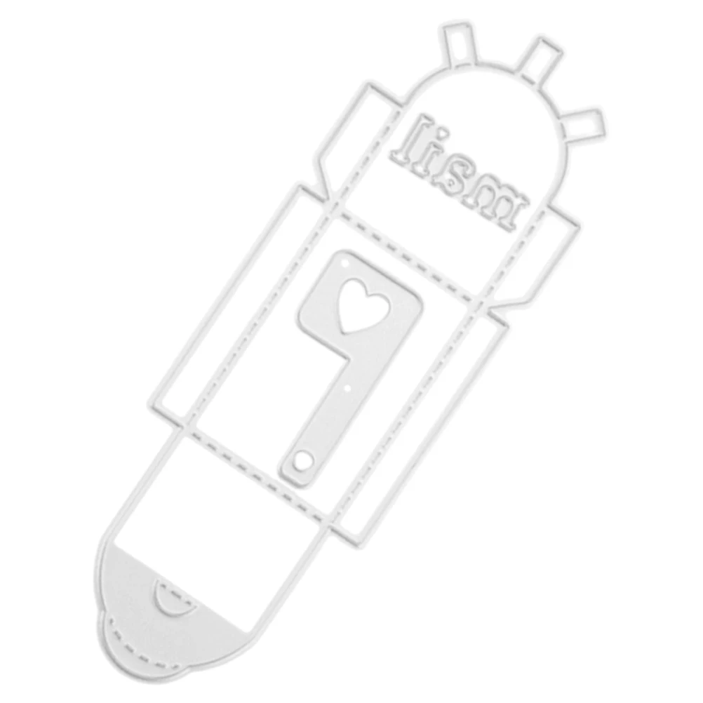 s Mini Mailbox Cutting Die Metal Material Lightweight Portable Crafts Scrapbooking Card Making Embossing Template Stencil