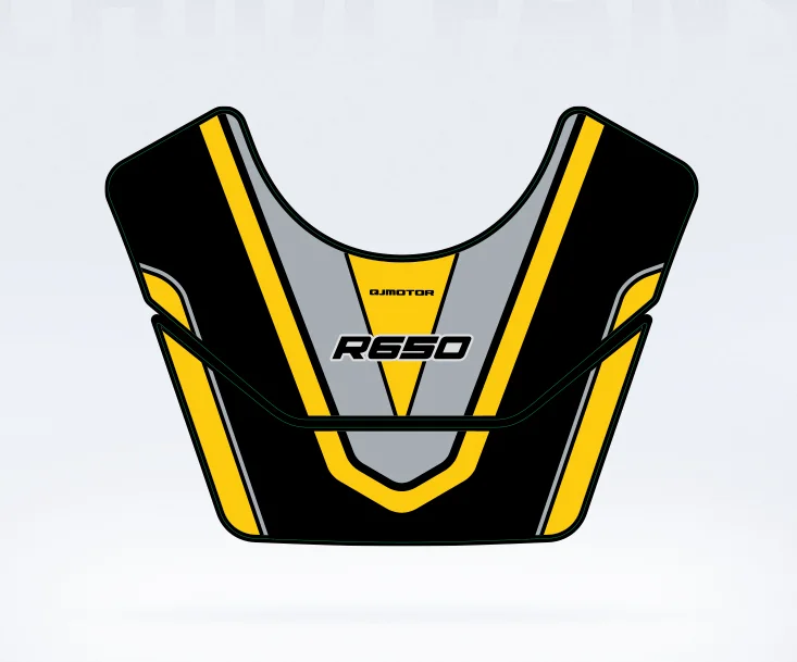 FOR QJMOTOR SVT 650 Motorcycle Fairing Body Sticker Decorative Fuel Tank Pad Decals Kit Protector