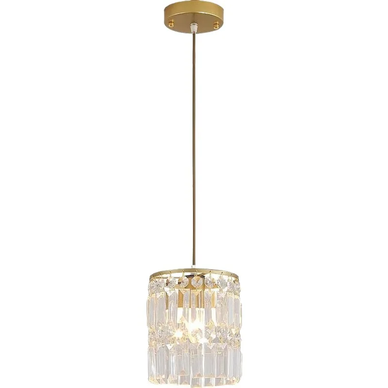 

Nordic, light luxury, crystal, bedside, chandelier, simple, entrance