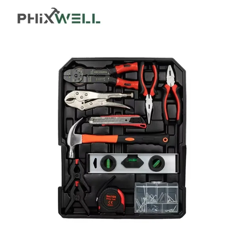 HOT Selling Aluminium case Multifunction Household Electric and Mechanical Tool Sets
