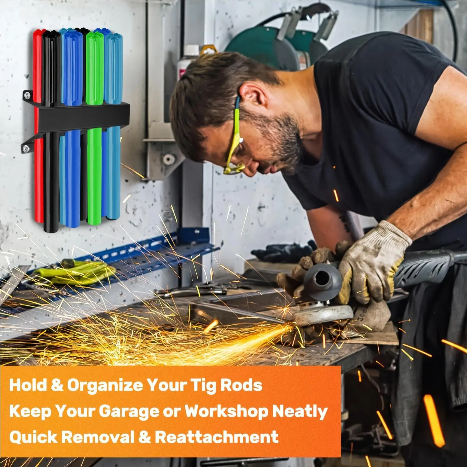 welding-storage-rack-8-slot-iron-wall-mount-shelf-welding-table-accessories-for-home-working-hobby-craft-handmade-repair