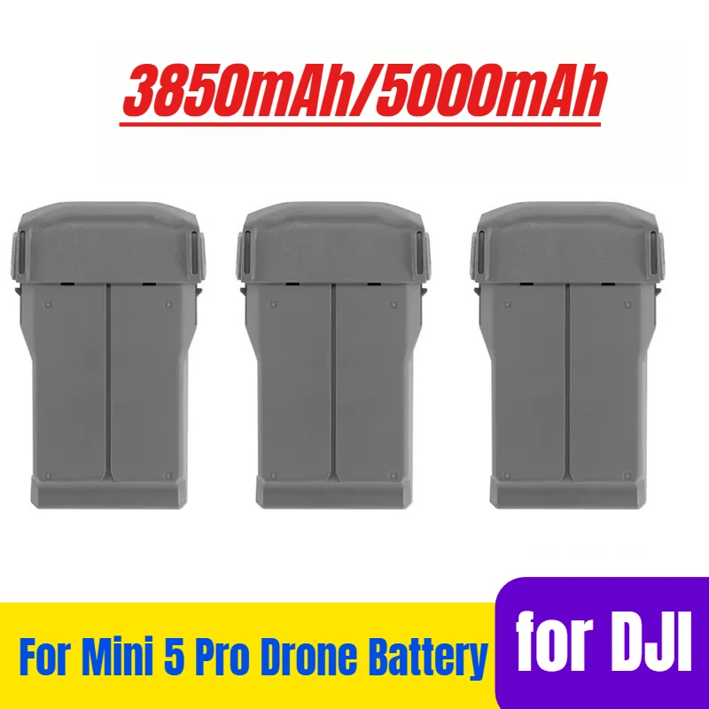 

For Mini 5 Pro Drone Battery Plus 5000mAh Flight Time 51 Min UAV Intelligent Flight Battery