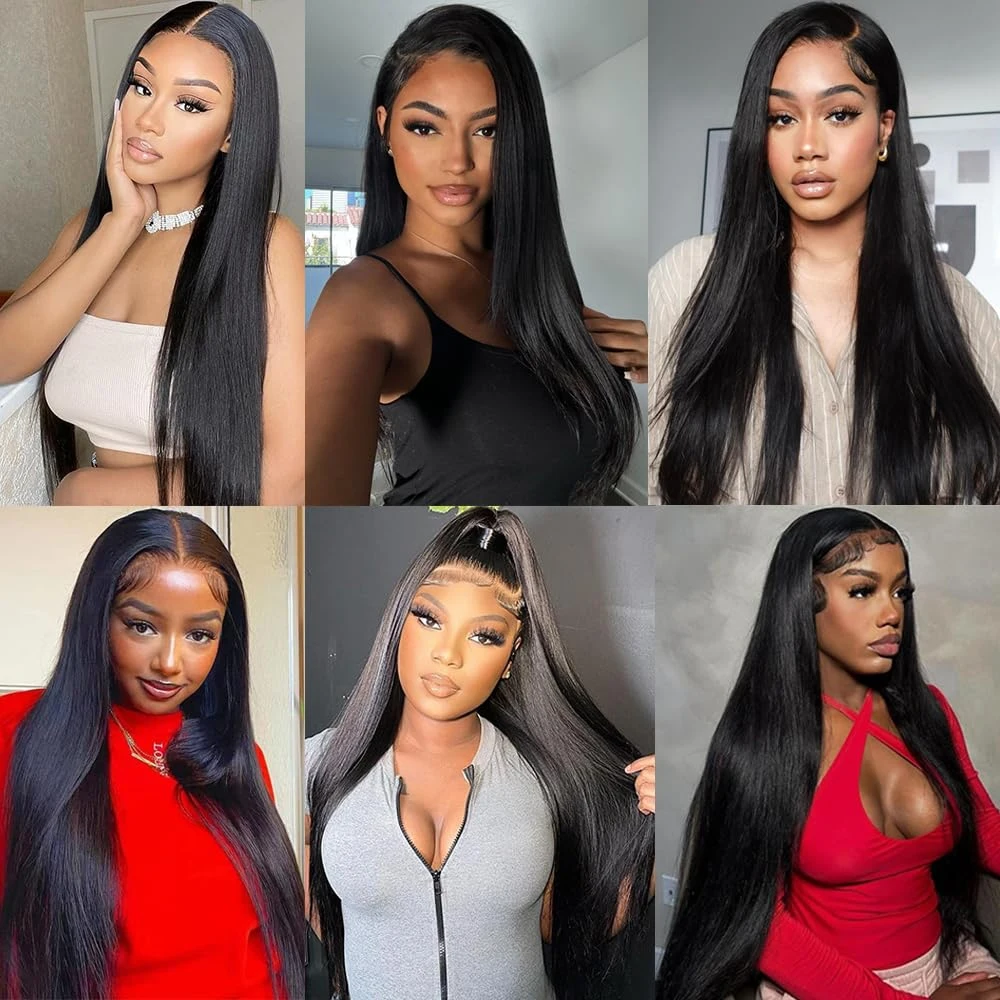 16A 38 Inch Straight Bundles Human Hair Brazilian Weave 4 5 Bundles Deal Virgin Hair Raw Body Wave Bundles Human Hair Extensions image 6