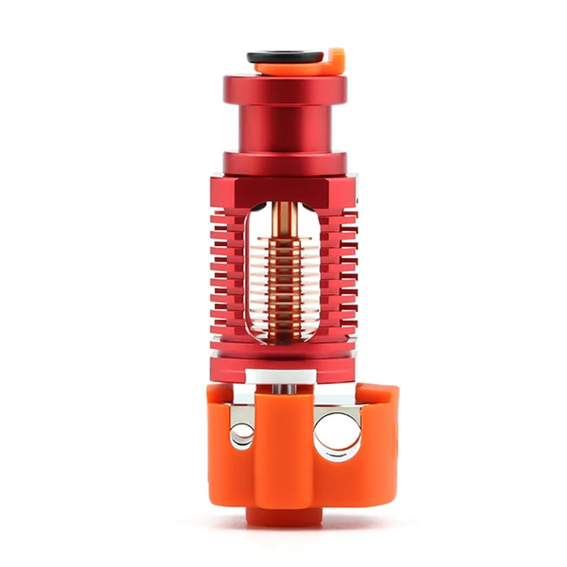 

A02M-3D Red Lizard K1 V6 Hotend Bi-Metal Assembled Plated Copper Hot End For Voron 2.4 Prusa I3 MK3 Titan BMG V2 Extruder 3D