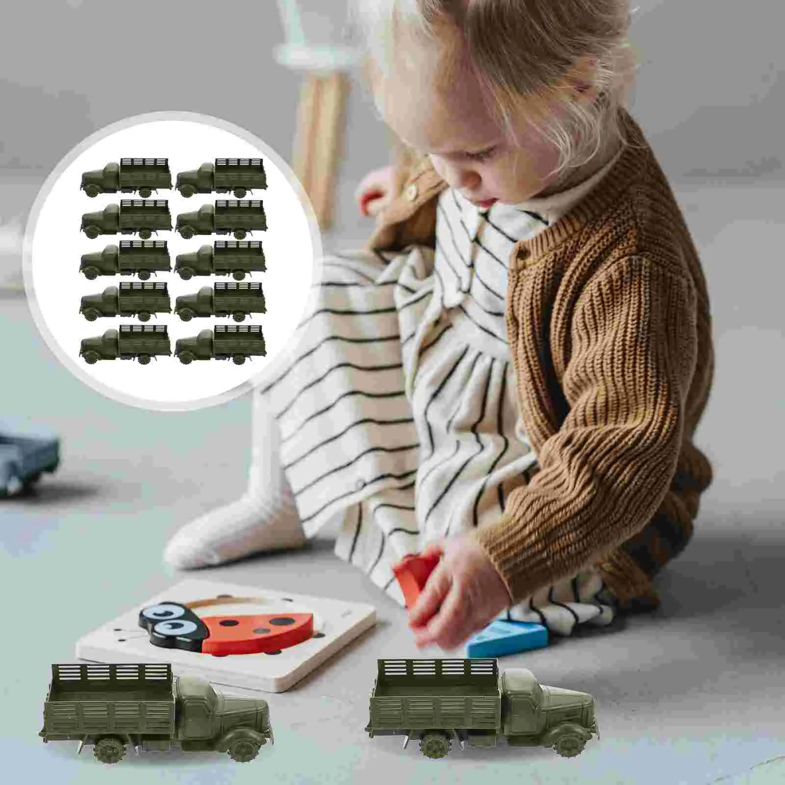 Truck Model Plastic Vehicle Toy Car Plaything Models Funny Childrens Toys