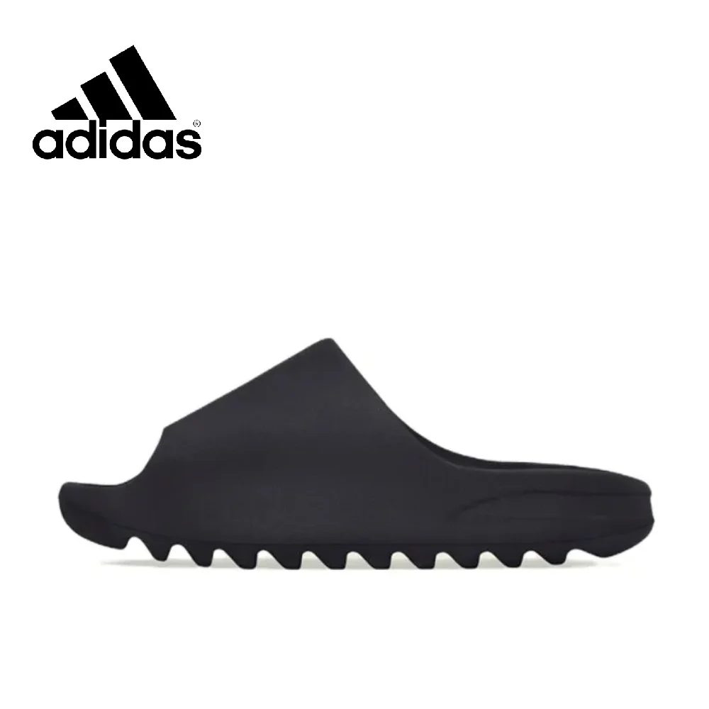 

Adidas Original Yeezy Slide Повседневные спортивные тапочки Легкие мягкие кроссовки Нескользящие Износостойкие черные