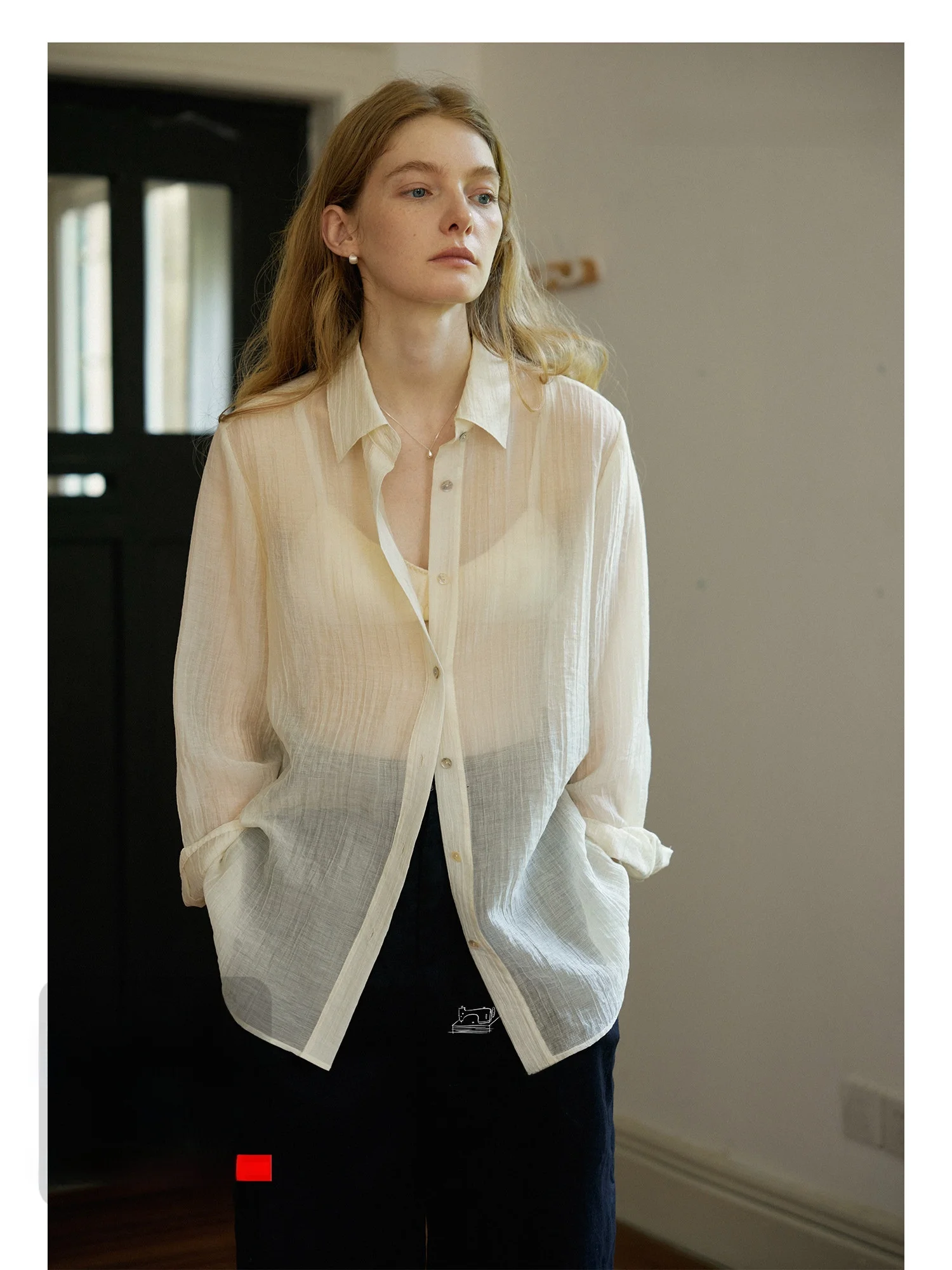 

Легкое, блестящее, свободное длинное платье-накидка из лиоцелла Nice People 2025SS для женщин, для повседневной носки и создания художественного образа...